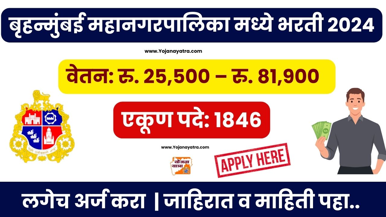 BMC Clerk Bharti 2024 Notification
