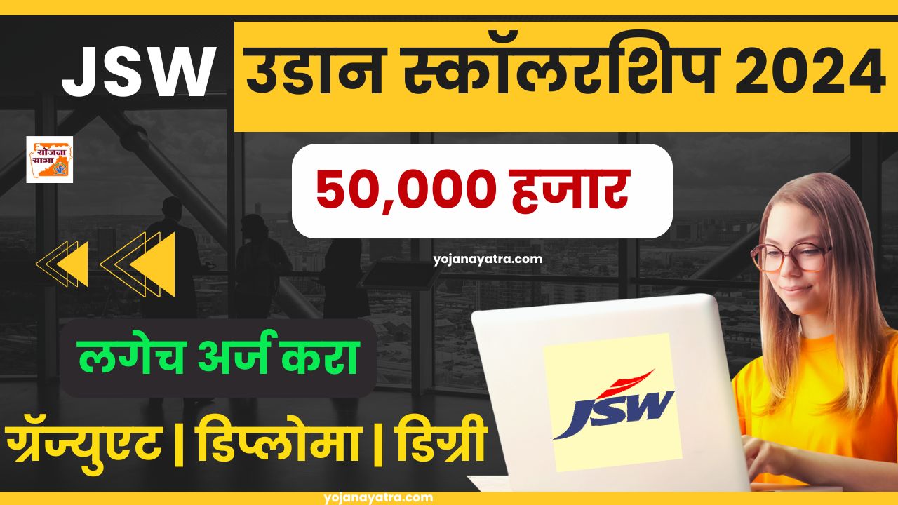 JSW Udaan Scholarship 2024 Application