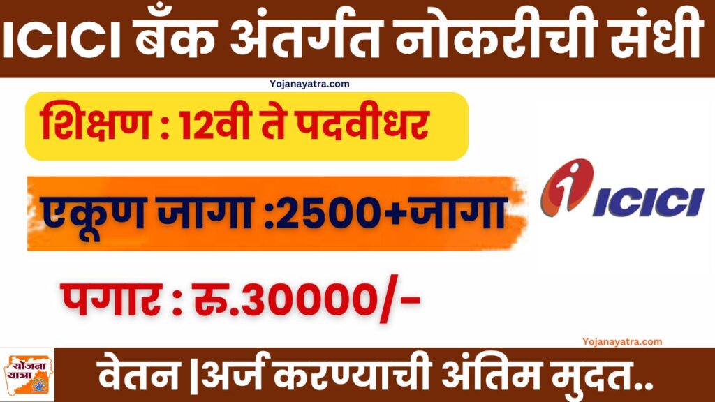 ICICI Bank Recruitment 2024