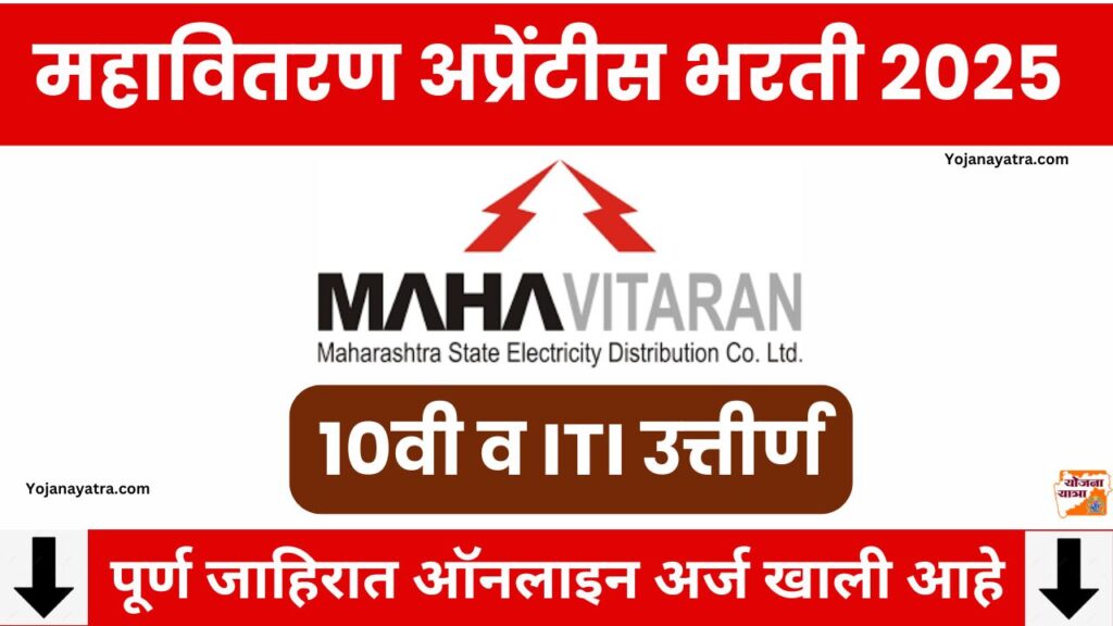 Mahavitaran Wasim Apprentice Bharti 2025
