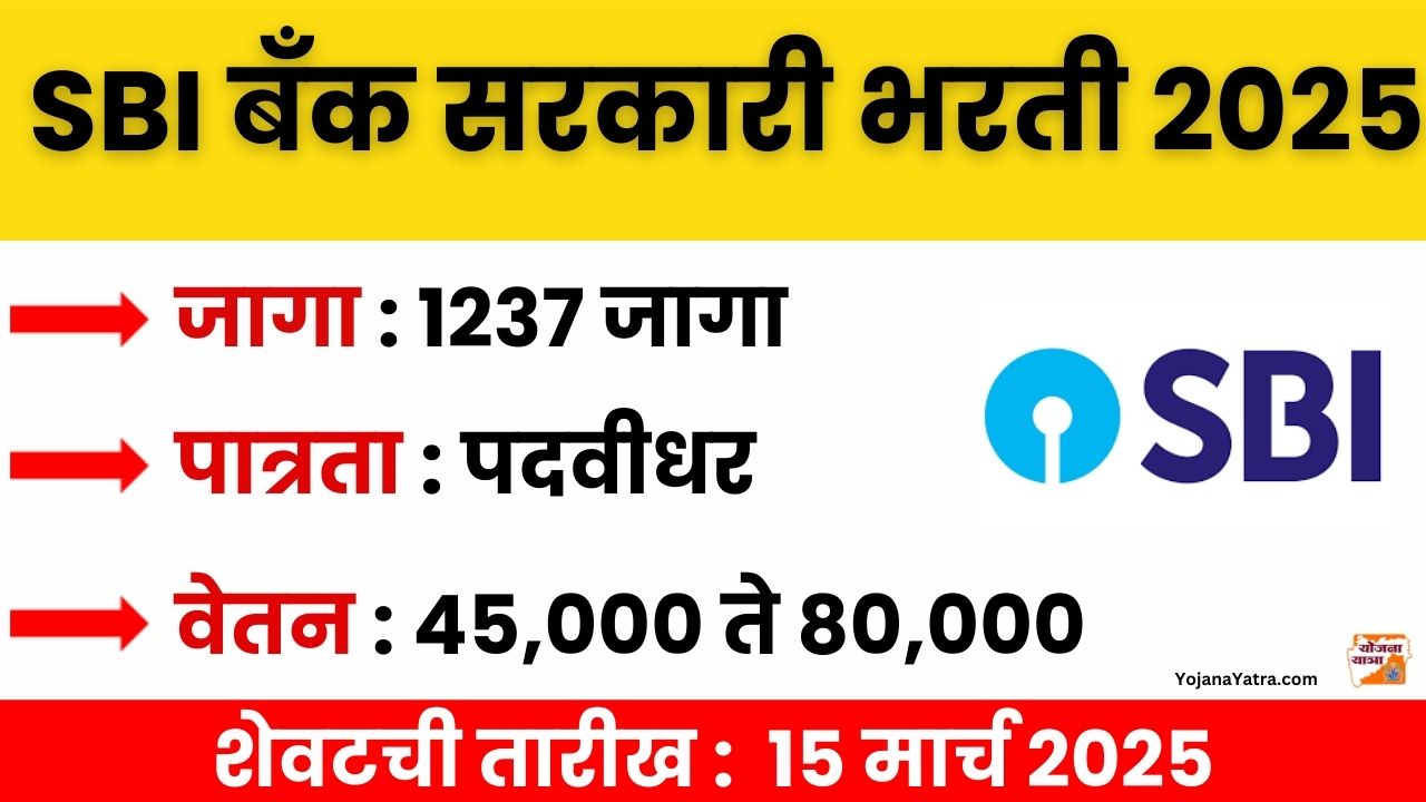 SBI Bank Bharti 2025