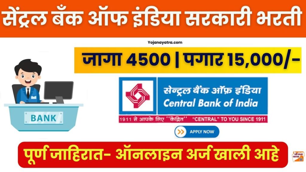 Central Bank Of India Bharti 2025