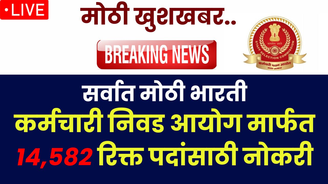 SSC CGL Recruitment 2025