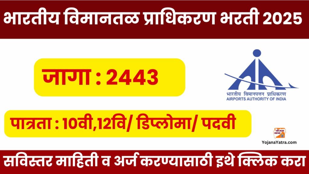 AAI Online Bharti 2025